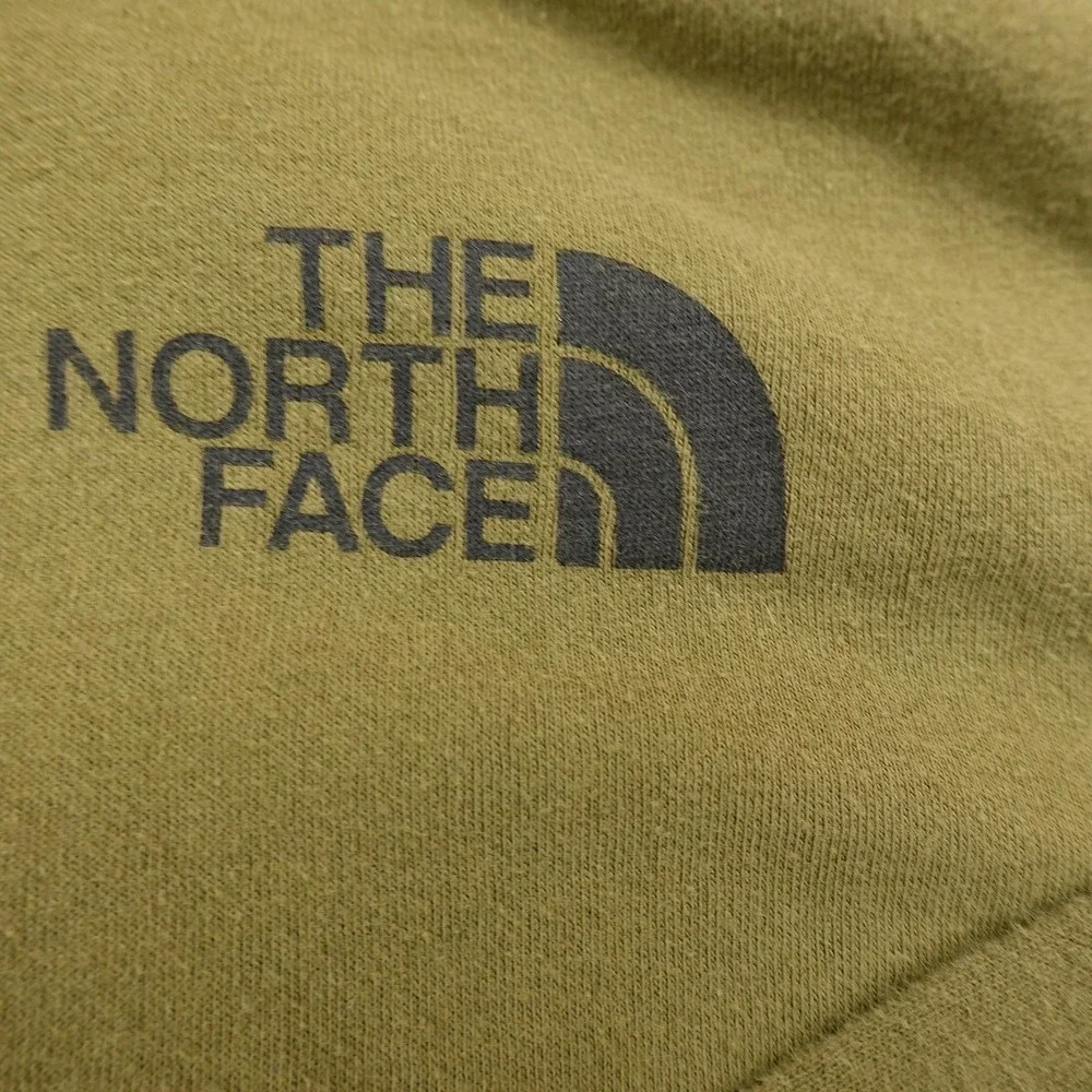 North Face Hoodie Mens XL‎ Green Bear Graphic Pullover Sweatshirt Outdoor Hiking